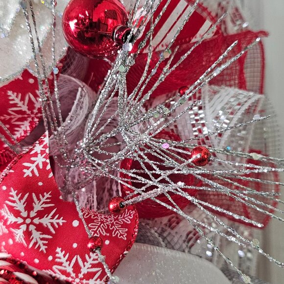 🎅 "Have Yourself a Merry Little Christmas" Wreath 🎄 - Picture 6 of 7